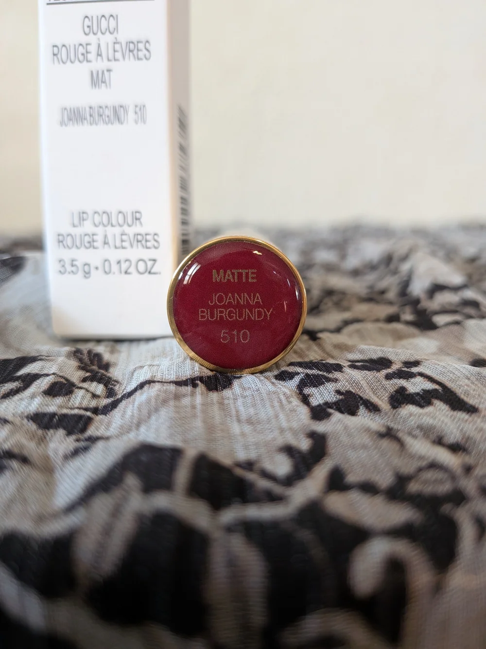 Gucci Satin Rouge à Lèvres Lipstick - Ivy Dark Red 507
